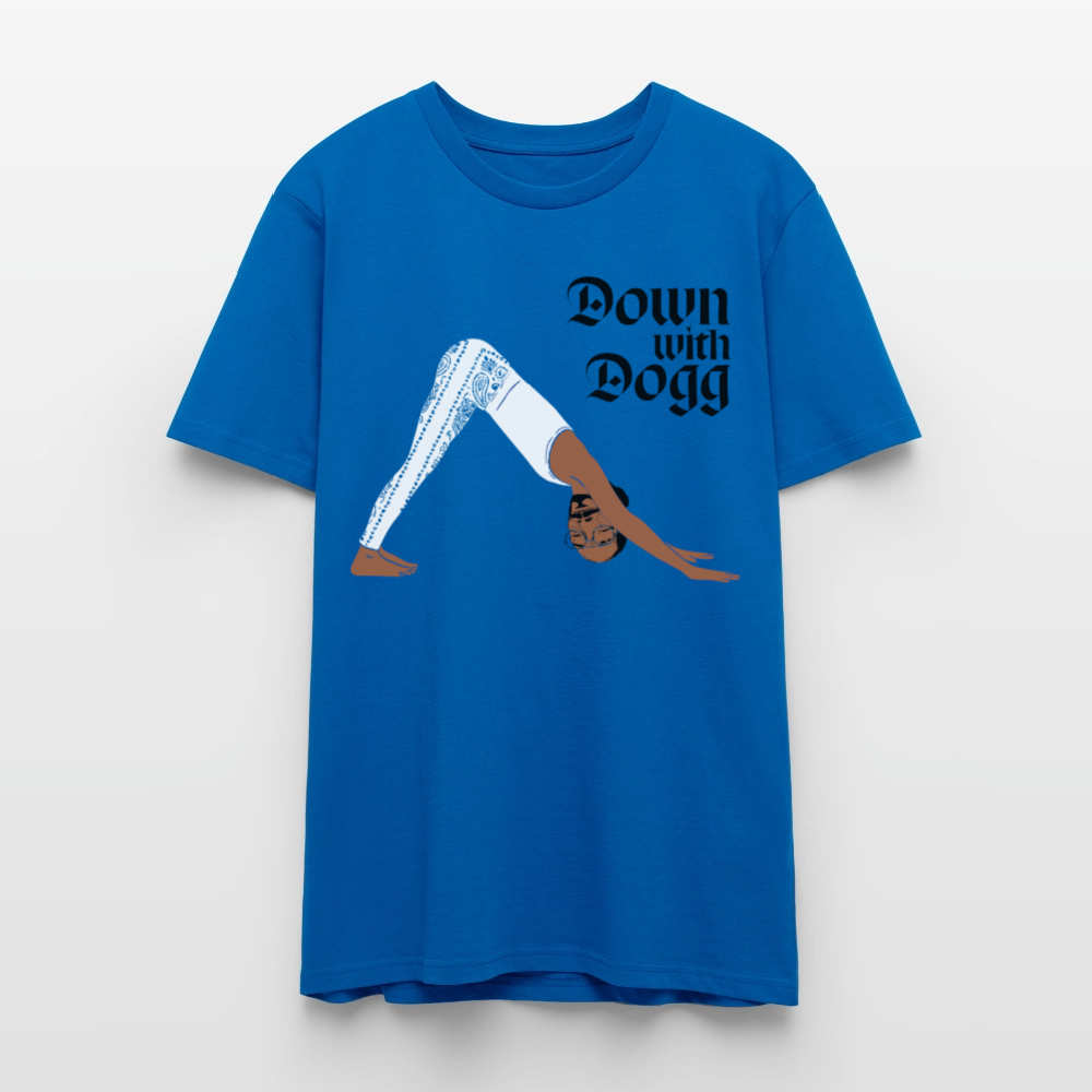 Down with DOGG Blue - peacock-blue